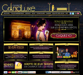 35€ gratuit chez Casino Grand Luxe