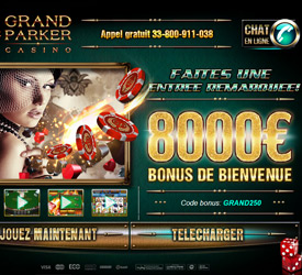 Grand parker, un casino sans dépôt